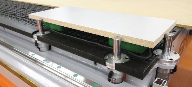 Green BVC Vacuum Table Cups